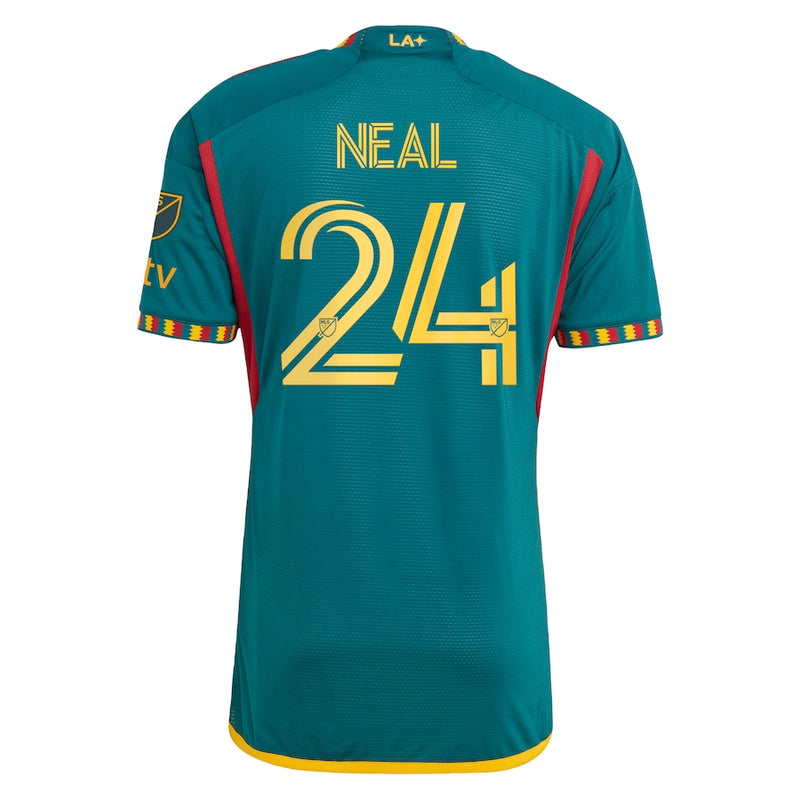 Jalen Neal LA Galaxy adidas 2024 Angeleno Kit Authentic Player Jersey - White