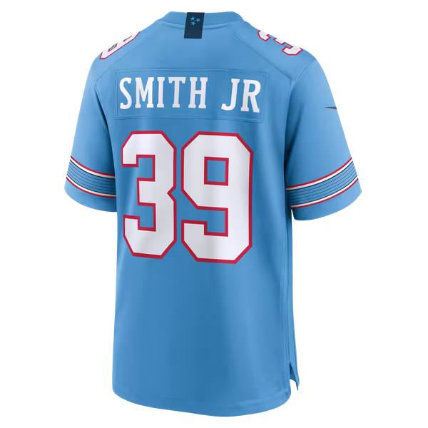 Melvin Smith Jr Tennessee Titans Nike Team Game Jersey - Light Blue
