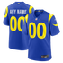 Nike Los Angeles Rams Custom Game Jersey Royal