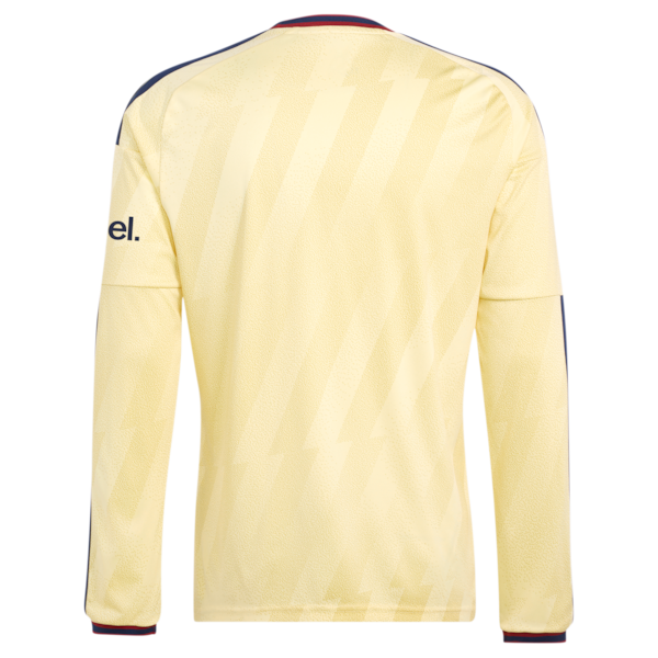 Arsenal adidas 2026/27 Third Replica Long Sleeve Jersey - Yellow