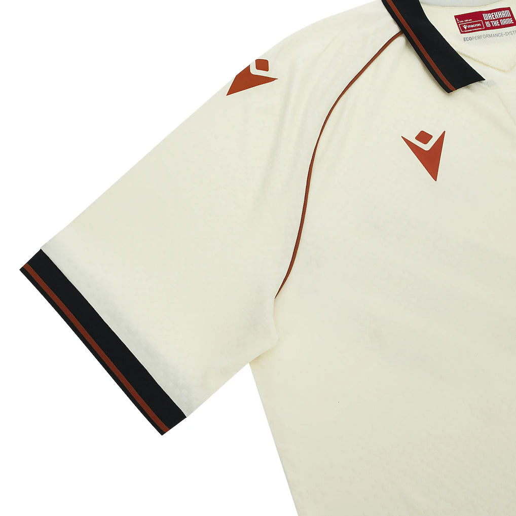 Wrexham Macron 2026/27 Third Replica Jersey - Cream
