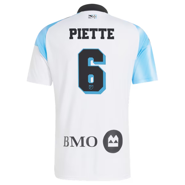 Samuel Piette CF Montreal adidas 2026 Archive Replica Jersey - White