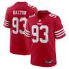 Gracen Halton San Francisco 49ers Nike Team Game Jersey - Scarlet