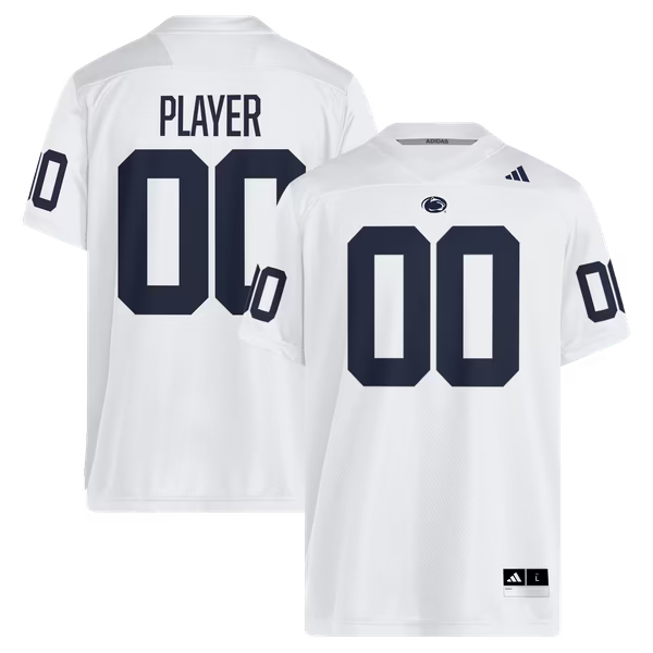Penn State Nittany Lions adidas NIL Pick-A-Player Replica Football Jersey - White