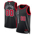 Chicago Bulls Nike Unisex 2023/24 Custom Swingman Jersey - Black - City Edition - Jersey Teams World
