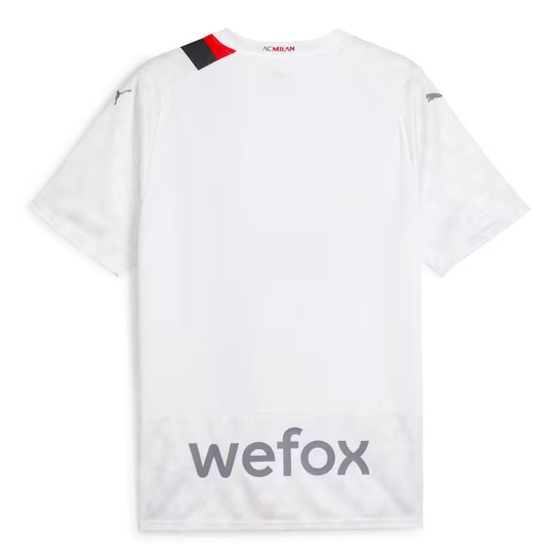 AC Milan Puma 2023/24 Away Custom Jersey - White - Jersey Teams World