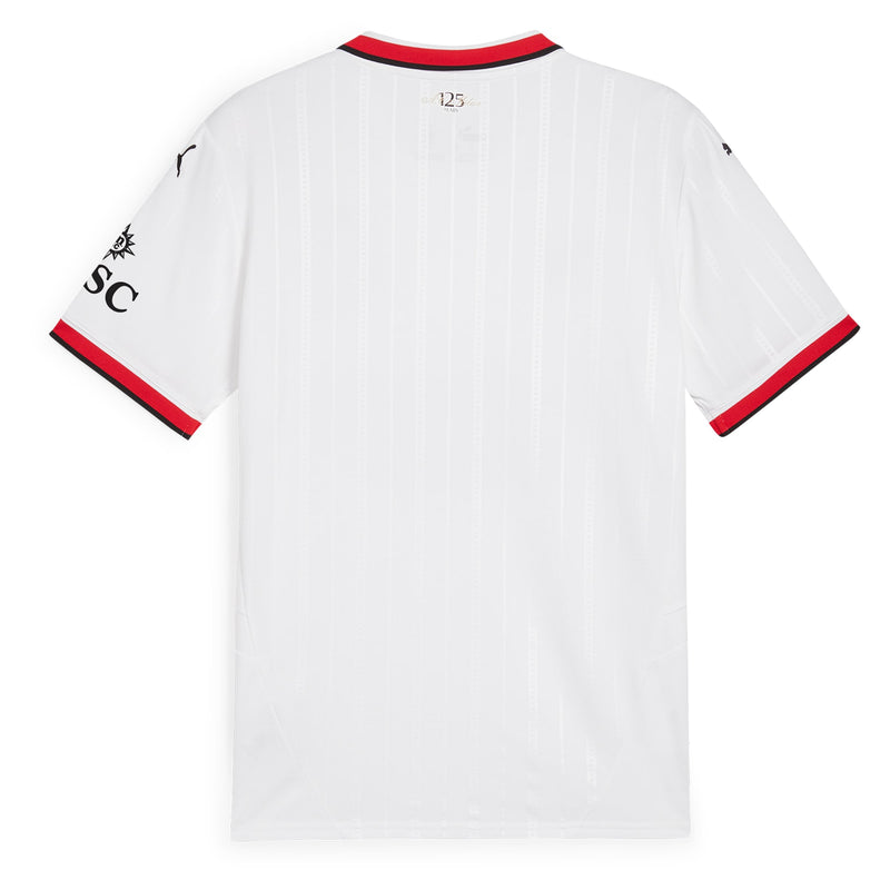 AC Milan Puma 2024/25 Away Custom Jersey - White