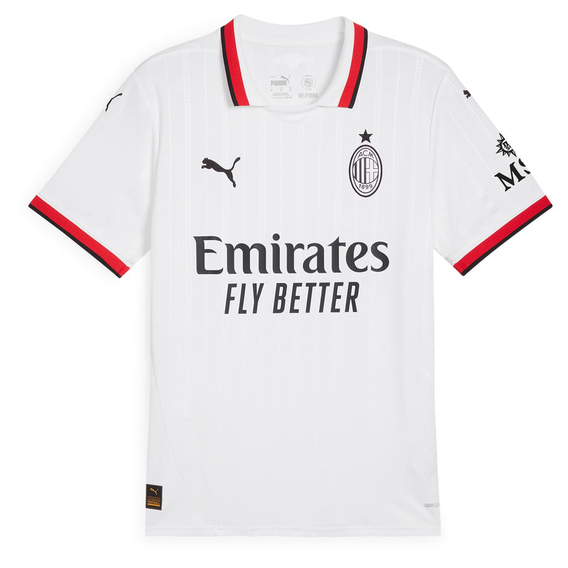 AC Milan Puma 2024/25 Away Custom Jersey - White