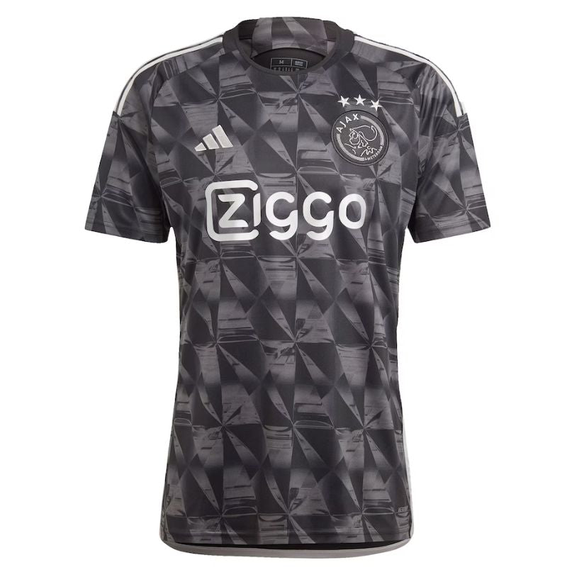 Ajax Adidas 2023/24 Third Custom Jersey - Black