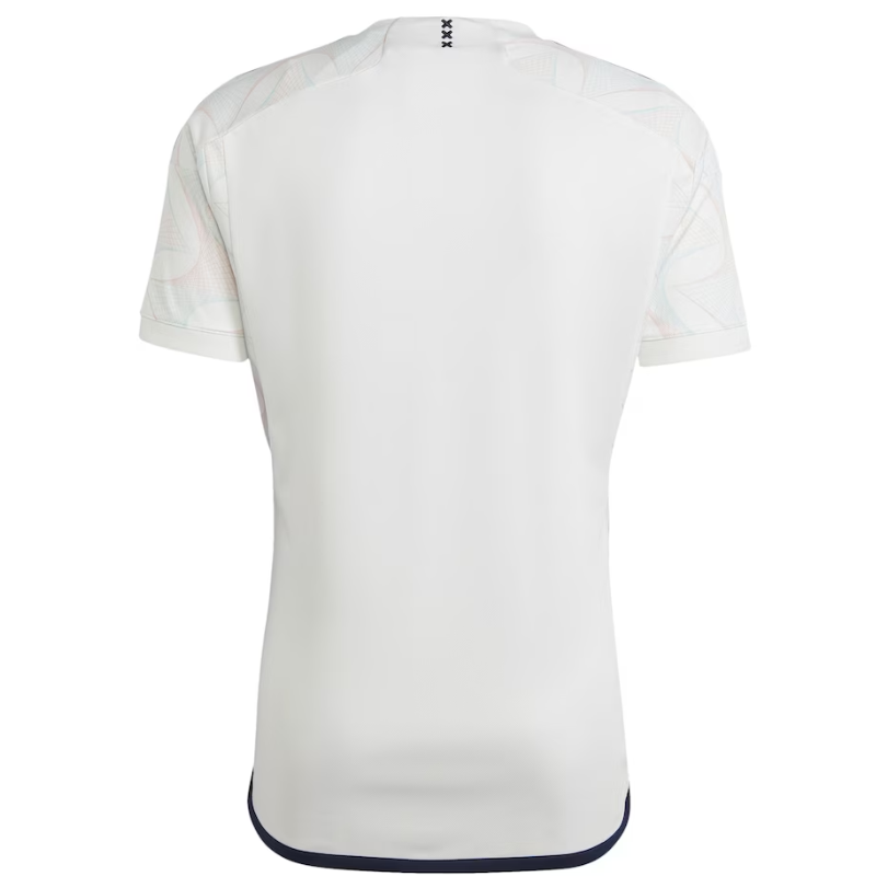 Ajax Away Shirt 2023-24 Custom Jersey - White - Jersey Teams World