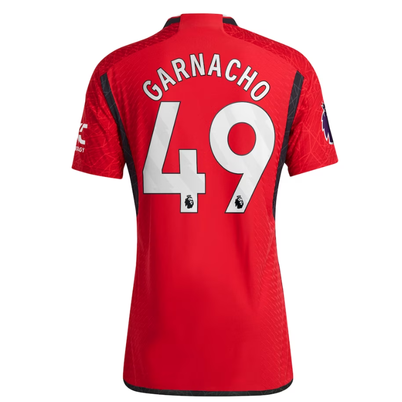 Alejandro Garnacho Manchester United Shirt 2023/24 Home Player Jersey - Red - Jersey Teams World