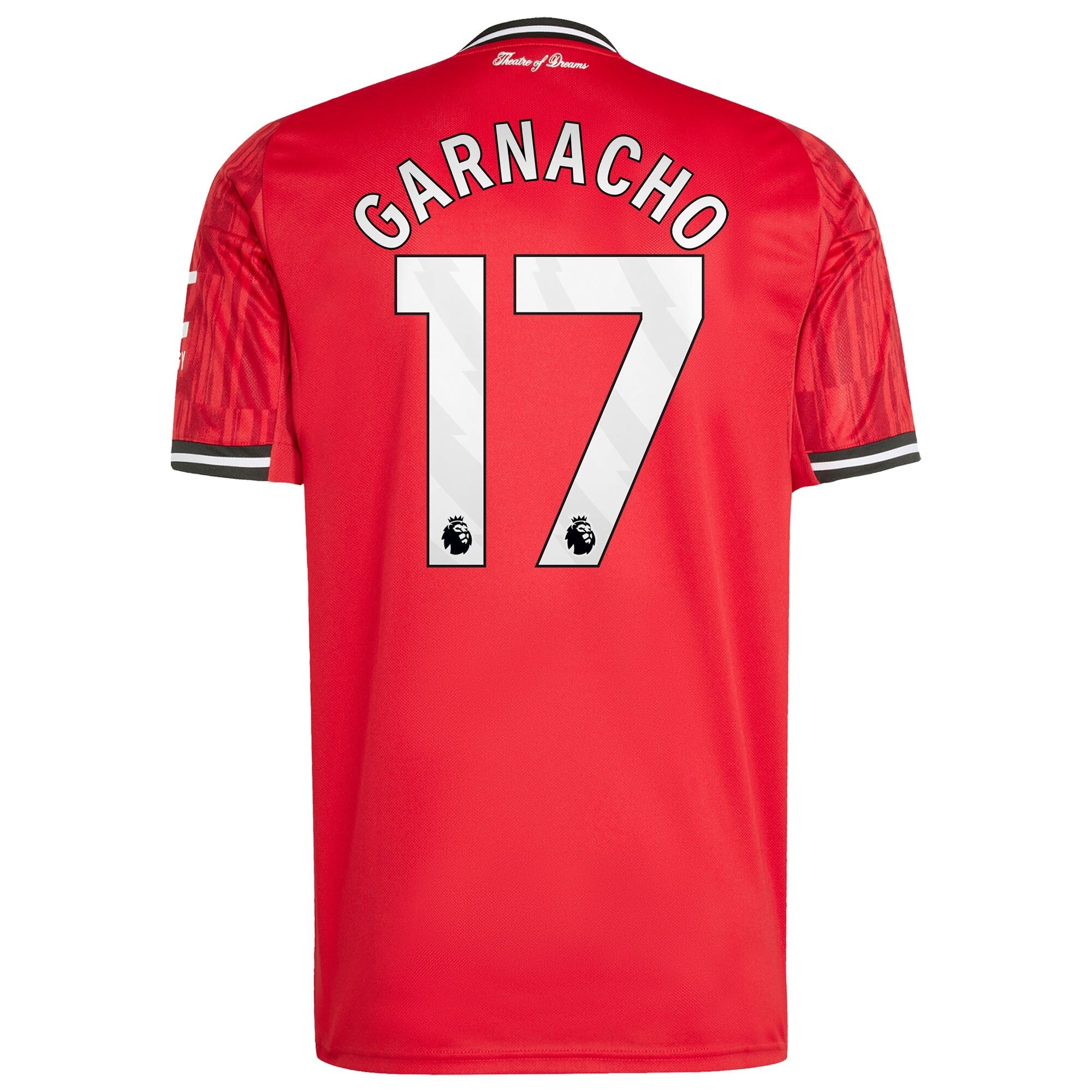 Alejandro Garnacho Manchester United adidas Home 2025/26 Player Jersey - Red - Jersey Teams World