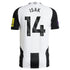 Alexander Isak Newcastle United adidas 2024/25 Home Custom Player Jersey - Black - Jersey Teams World