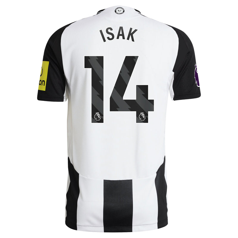 Alexander Isak Newcastle United adidas 2024/25 Home Custom Player Jersey - Black