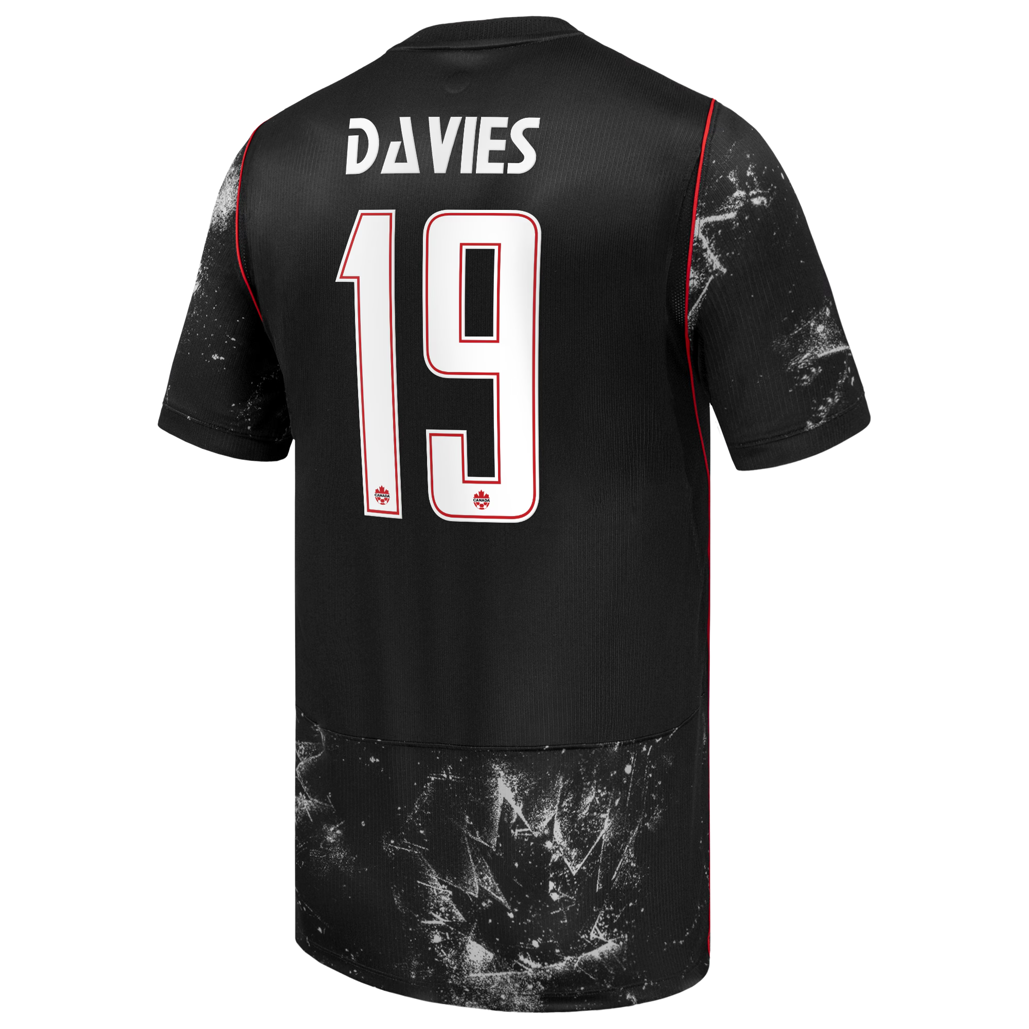 Alphonso Davies Canada Soccer Nike 2026 Away Authentic Jersey - Black - Jersey Teams World