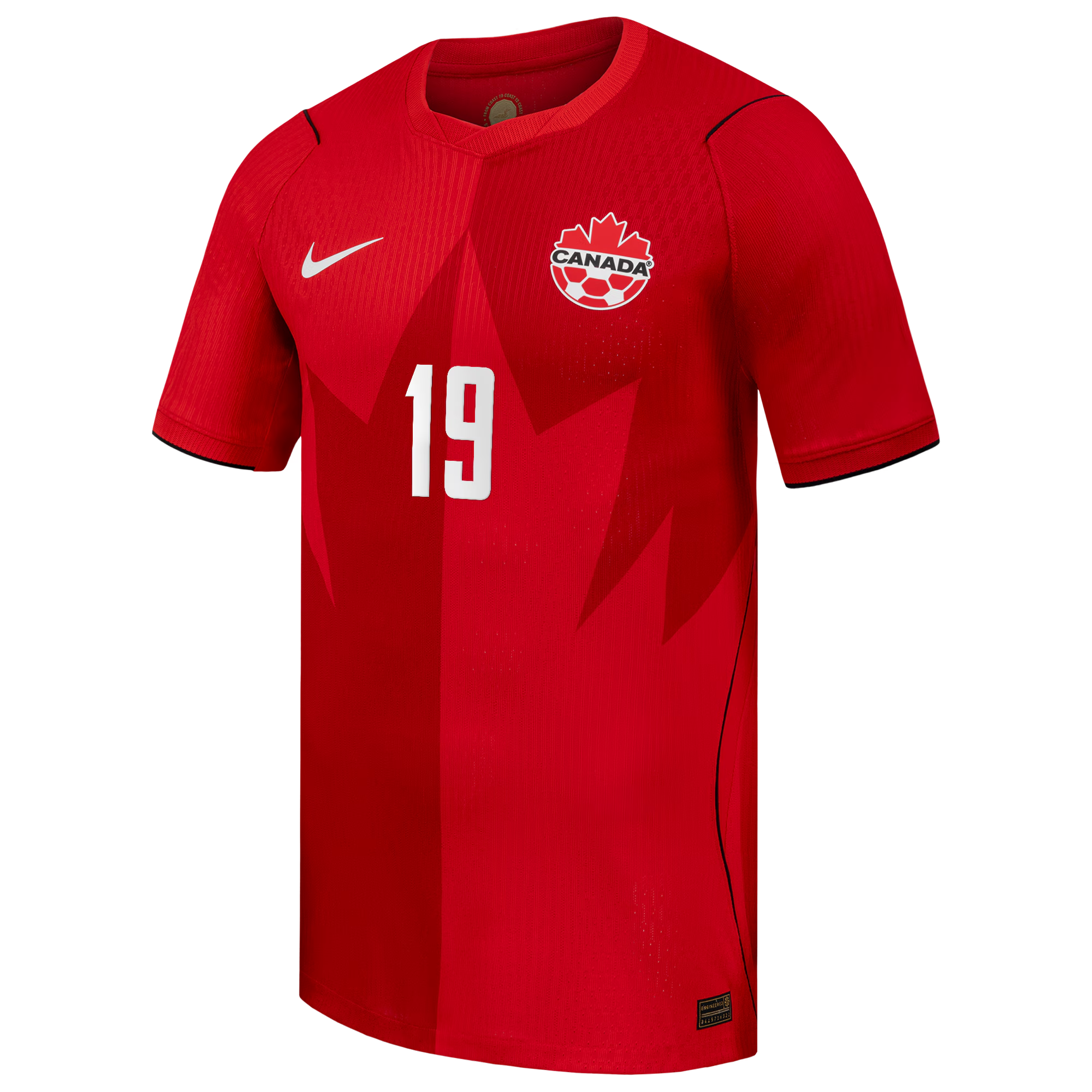 Alphonso Davies Canada Soccer Nike 2026 Home Match Authentic Jersey - Red - Jersey Teams World