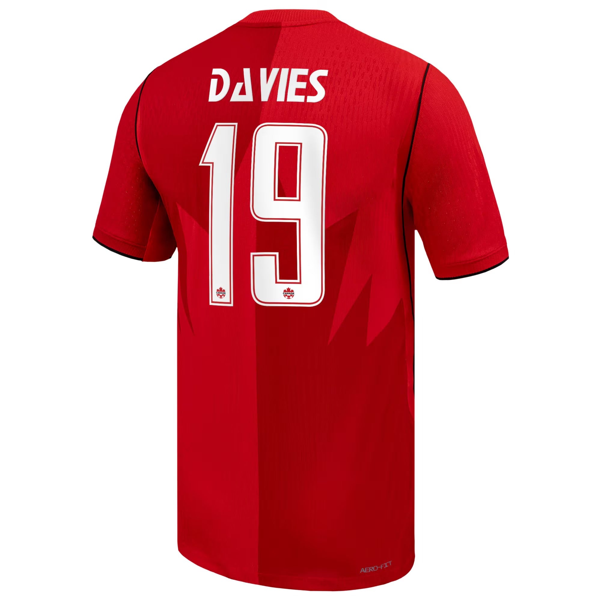 Alphonso Davies Canada Soccer Nike 2026 Home Match Authentic Jersey - Red - Jersey Teams World