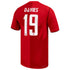 Alphonso Davies Canada Soccer Nike 2026 Home Match Authentic Jersey - Red - Jersey Teams World