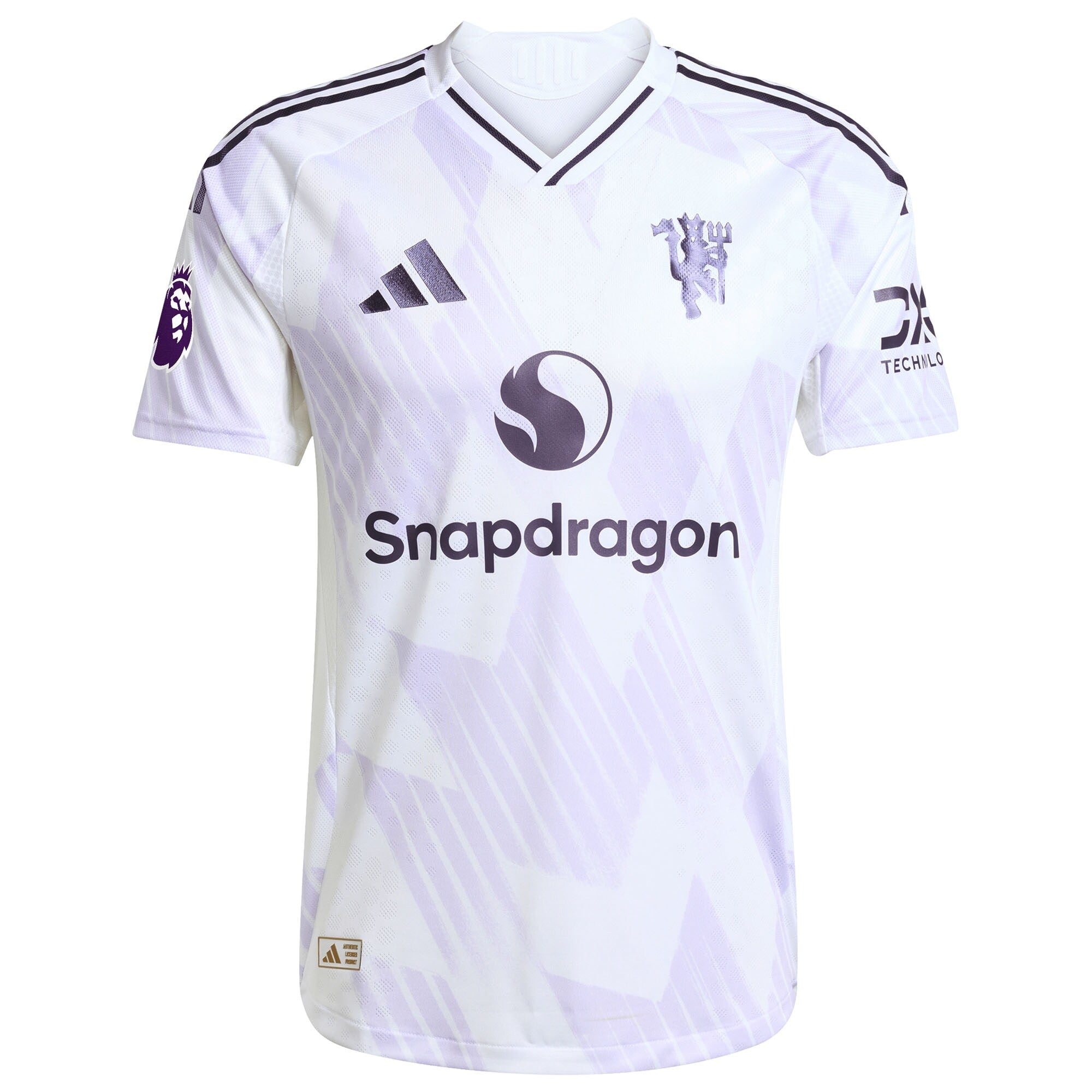 Amad Diallo Manchester United adidas 2025/26 Away Player Jersey - White