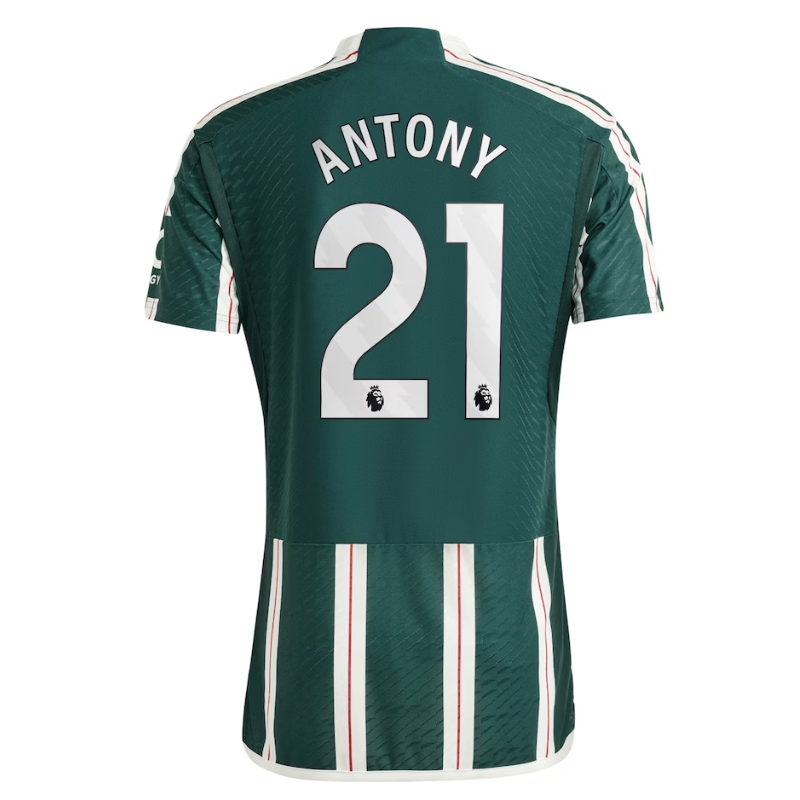 Antony Manchester United Adidas 2023/24 Away Player Jersey - Green