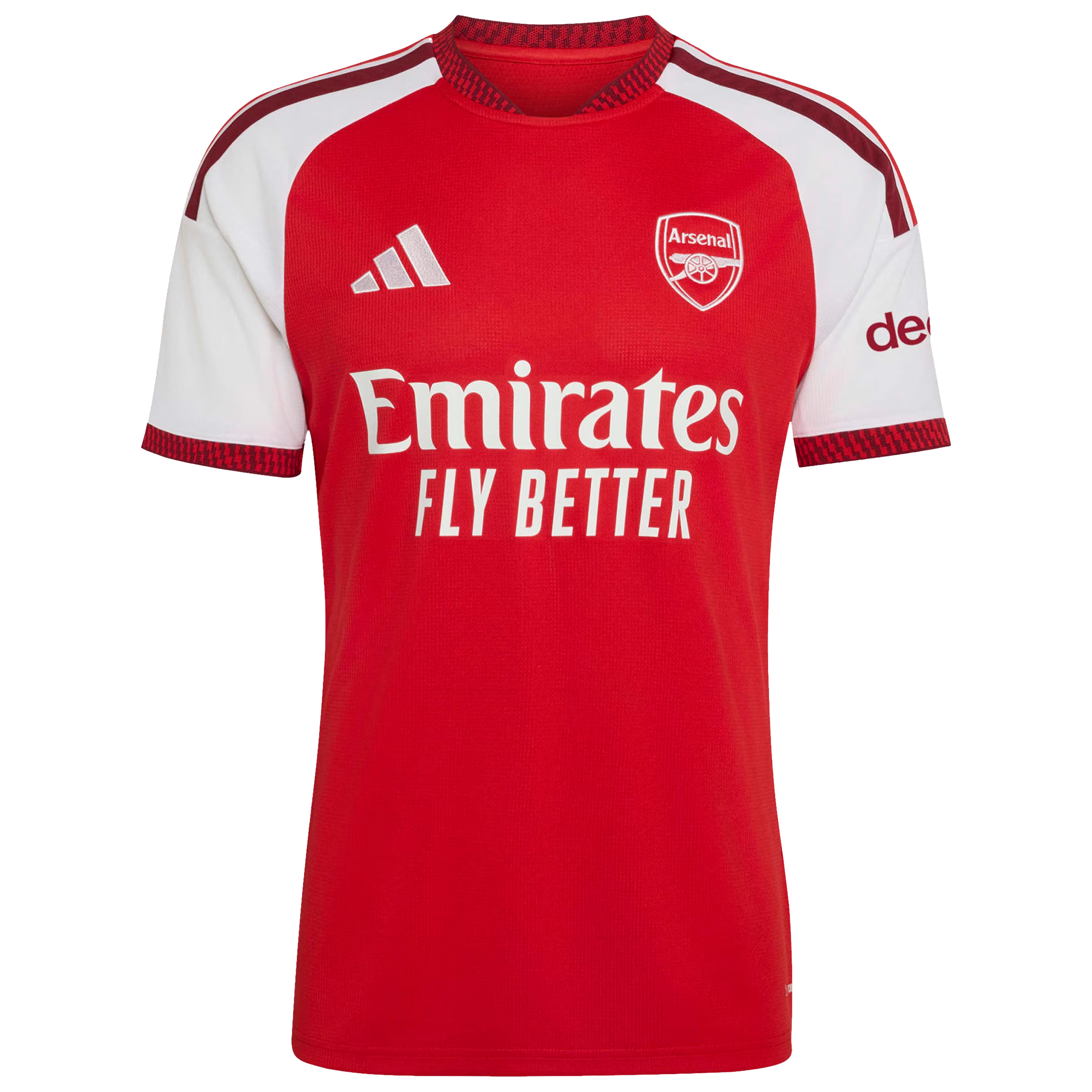Arsenal adidas 2026/27 Home Replica Custom Jersey – Red - Jersey Teams World