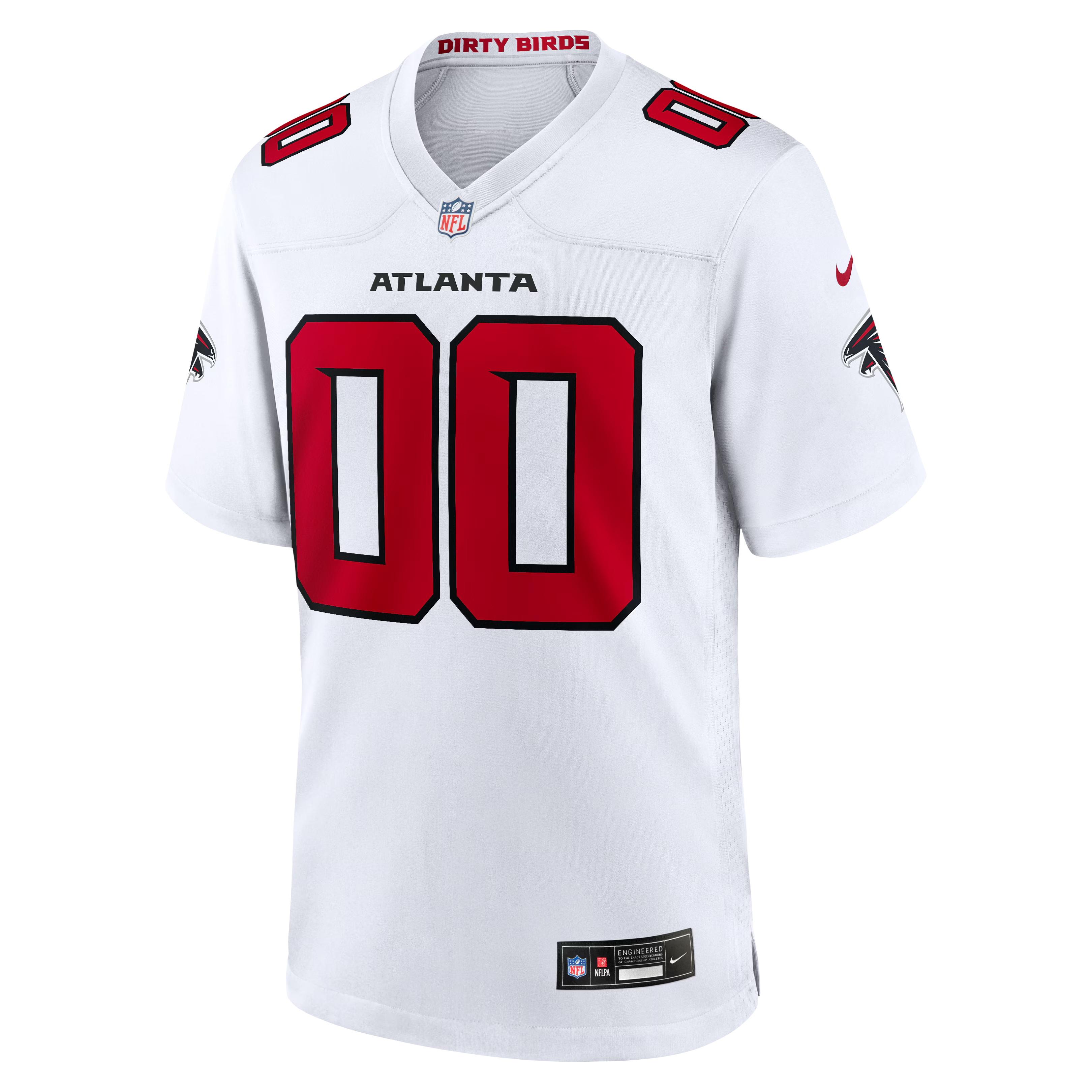 Atlanta Falcons Nike Custom Game Jersey - White