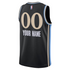 Atlanta Hawks Unisex 2023/24 Custom Swingman Jersey - Black - City Edition - Jersey Teams World