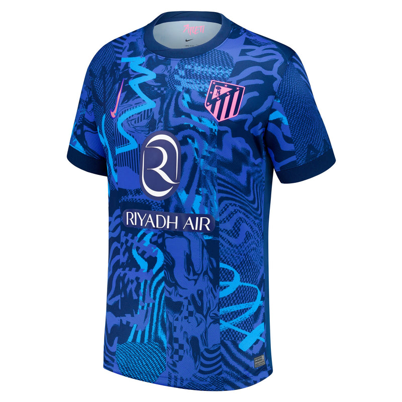 Atletico de Madrid Nike 2024/25 Third Custom Jersey - Blue