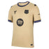 Barcelona 2025/26 Away Stadium Custom Jersey - Gold