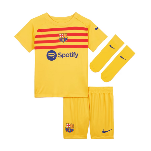 Barcelona Fourth Stadium Kit 2023-24 - Kids Custom Jersey - Jersey Teams World