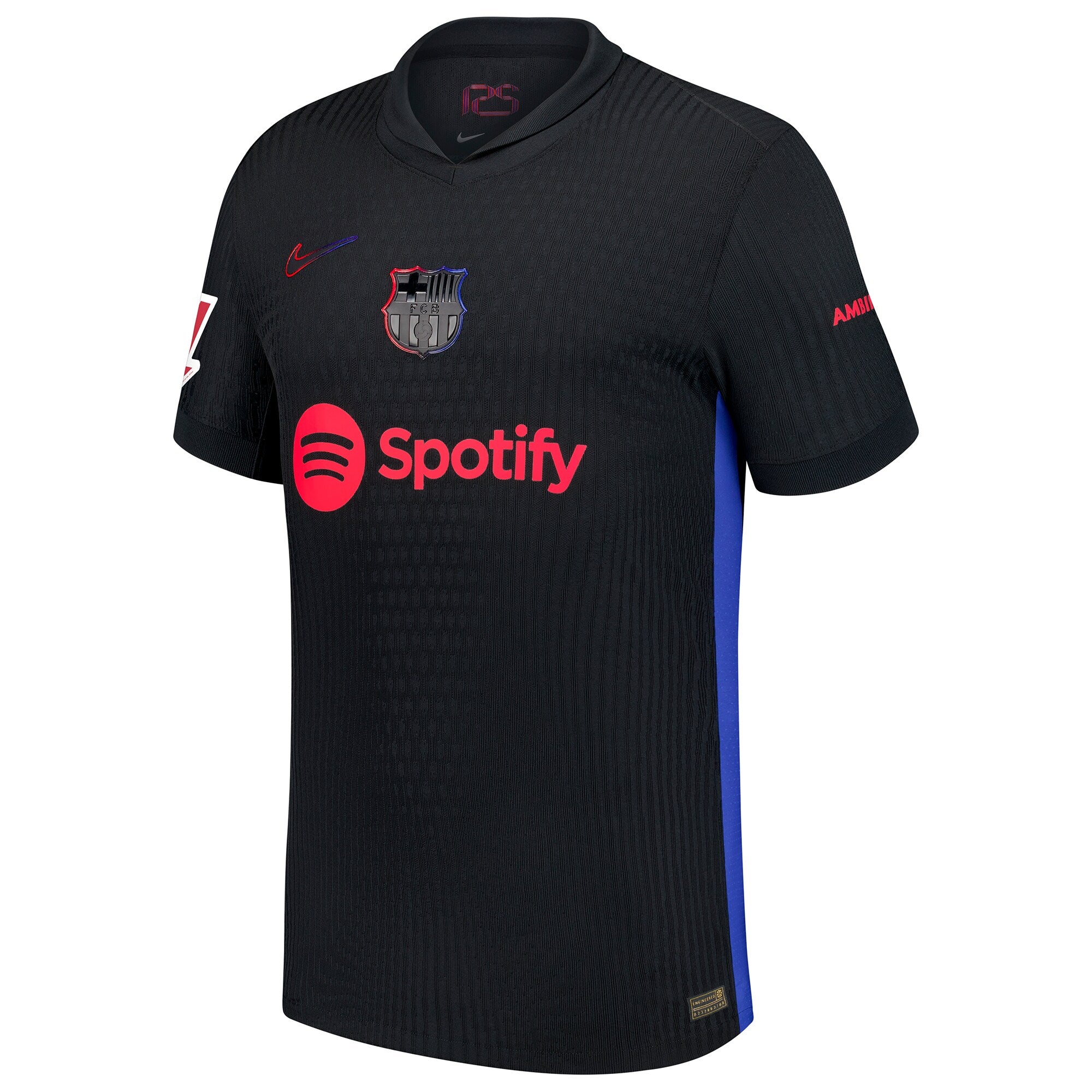 Barcelona Nike 2024/25 Away Custom Jersey - Black - Jersey Teams World