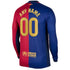 Barcelona Nike 2024/25 Home Long Sleeve Custom Jersey - Royal - Jersey Teams World
