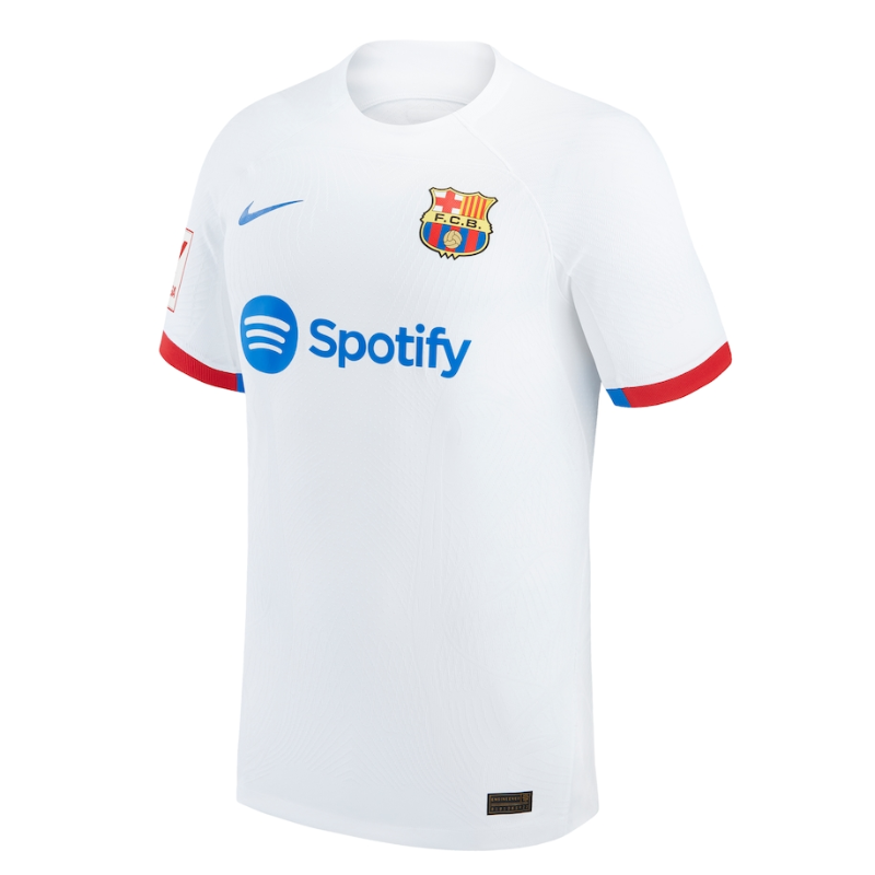 Barcelona Shirt  2023/24 Away Customized Jersey - White - Jersey Teams World