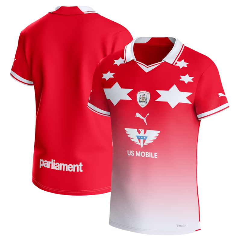 Barnsley Home Shirt 2023-24 Custom Jersey - Red - Jersey Teams World