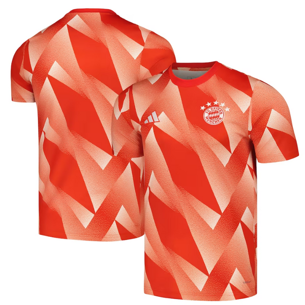 Bayern Munich Shirt  2023/2024 Pre-Match Top - Red - Jersey Teams World