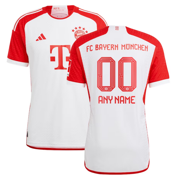 Bayern Munich Shirt 2023/24 Home Customized Jersey - White - Jersey Teams World