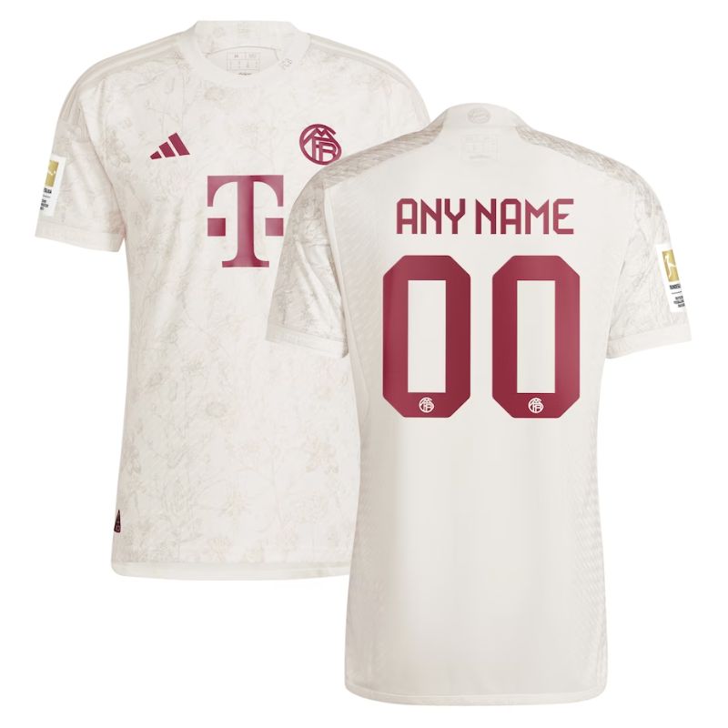 Bayern Munich Shirt 2023/24 Third Custom Jersey - White - Jersey Teams World