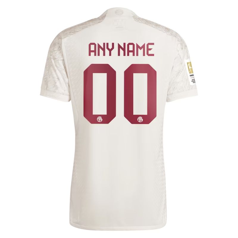 Bayern Munich Shirt 2023/24 Third Custom Jersey - White