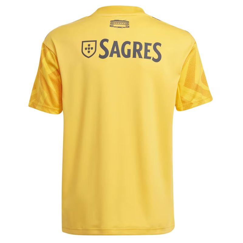 Benfica Away Shirt 2022-23 Custom Jersey - Yellow