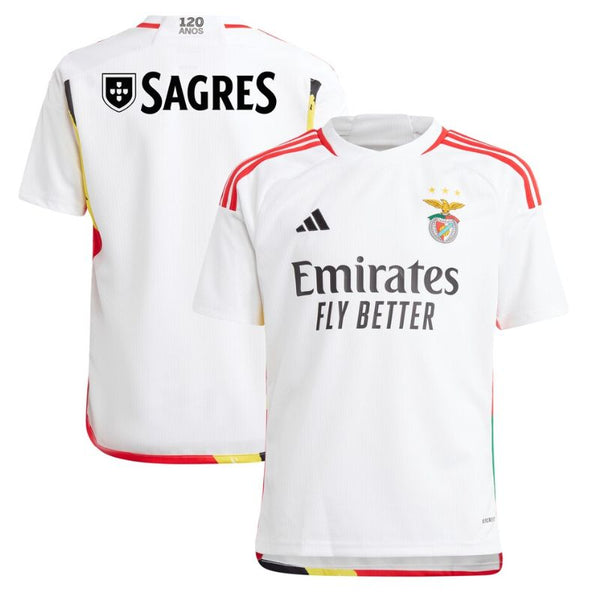 Benfica Third Shirt 2023-24 - Custom Jersey - White