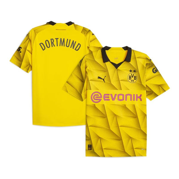 Borussia Dortmund 2023/24 Third Custom Jersey - Yellow