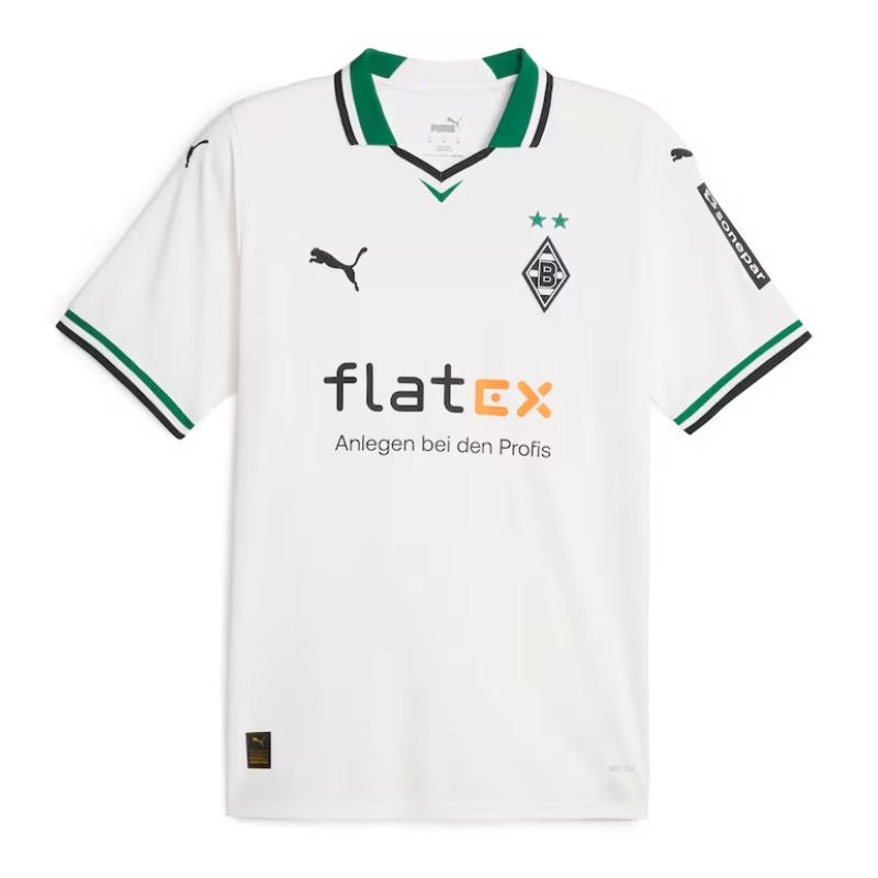 Borussia Monchengladbach 2023/24 Home Custom Jersey - White