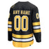 Boston Bruins Fanatics Home Breakaway Custom Jersey – Black - Jersey Teams World