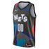Brooklyn Nets Unisex 2023/24 Custom Swingman Jersey - Black - City Edition - Jersey Teams World