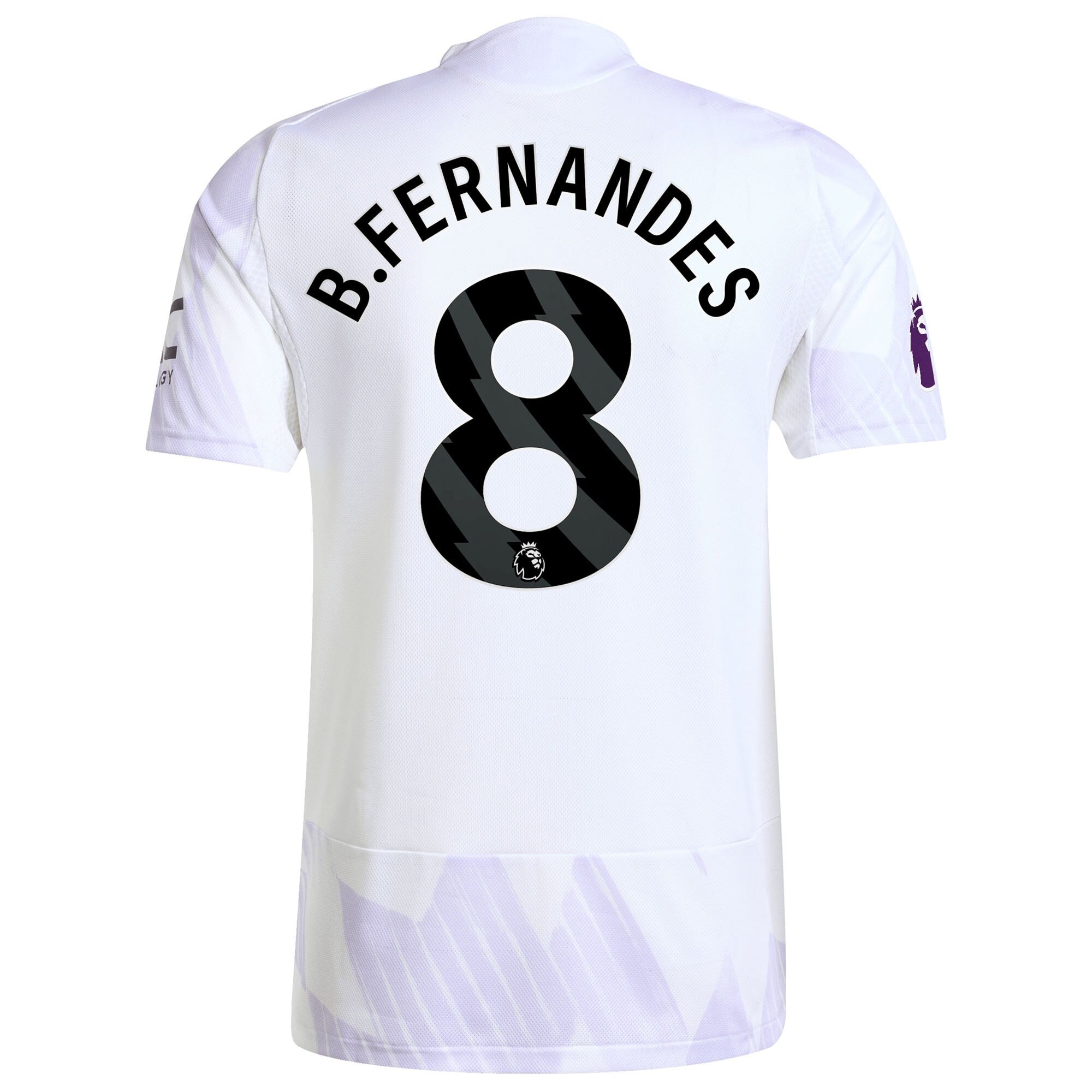 Bruno Fernandes Manchester United adidas 2025/26 Away Player Jersey - White