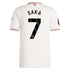 Bukayo Saka Arsenal adidas 2025/26 Third Player Jersey - White - Jersey Teams World
