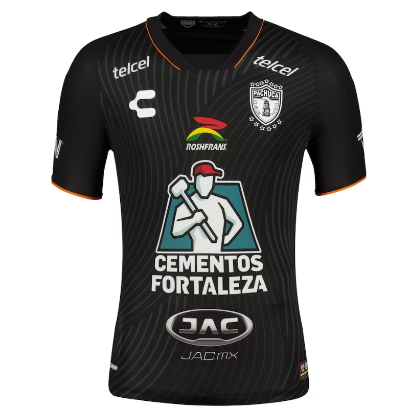 C.F. Pachuca Shirt 2023/24 Away Jersey - Black - Jersey Teams World