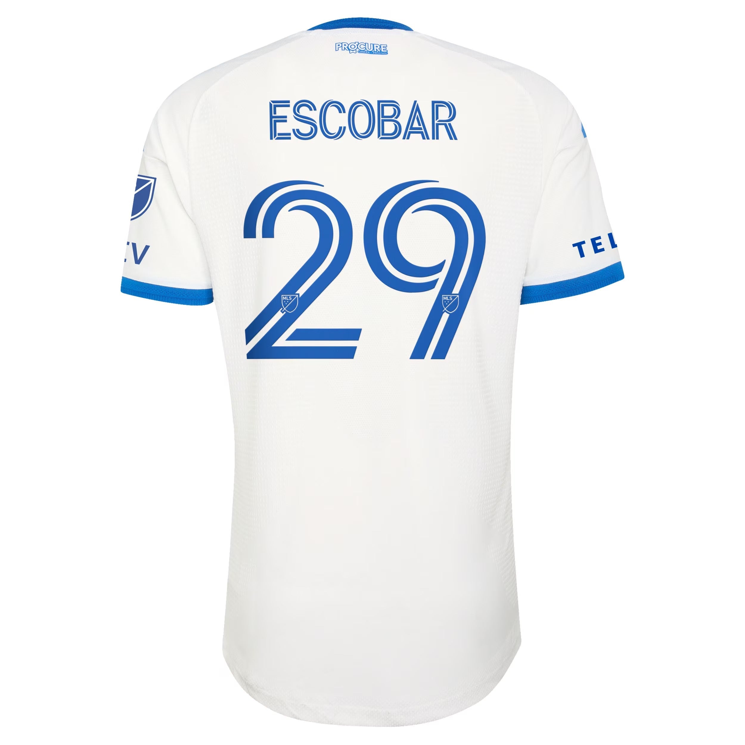 CF Montréal // adidas Franco Escobar #29 Official 2026 The Procure Jersey – White - Jersey Teams World