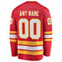 Calgary Flames Fanatics Home Breakaway Custom Jersey – Red - Jersey Teams World