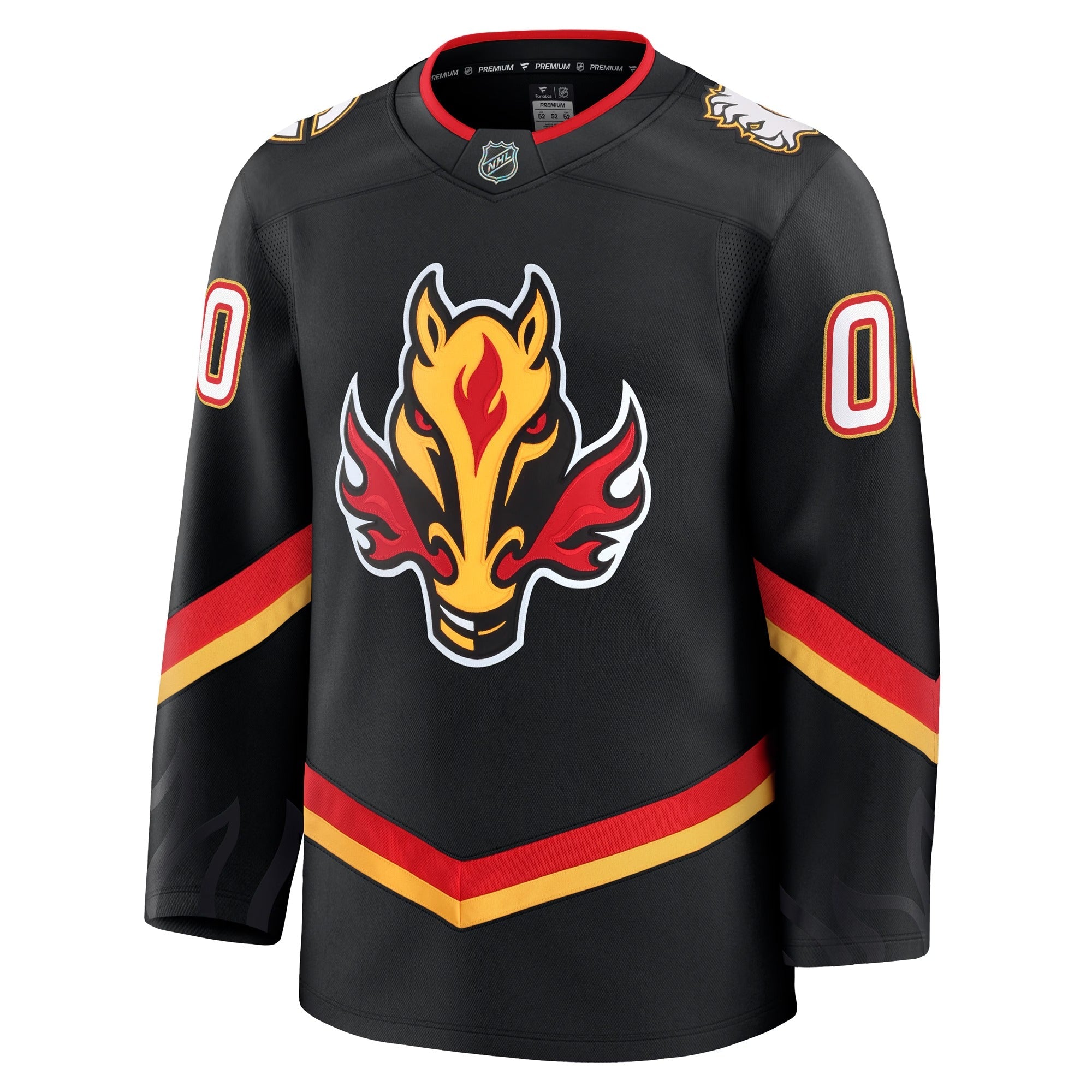 Calgary Flames Fanatics Premium Alternate Custom Jersey – Black "Blasty" Edition - Jersey Teams World